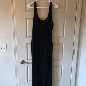 black maxi dress old navy maternity